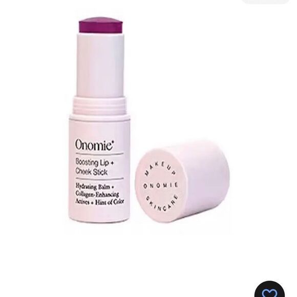 NIB 30.00 ONOMIE Boosting Lip + Cheek Stick in Nightingale in Two Shades - Picture 4 of 5